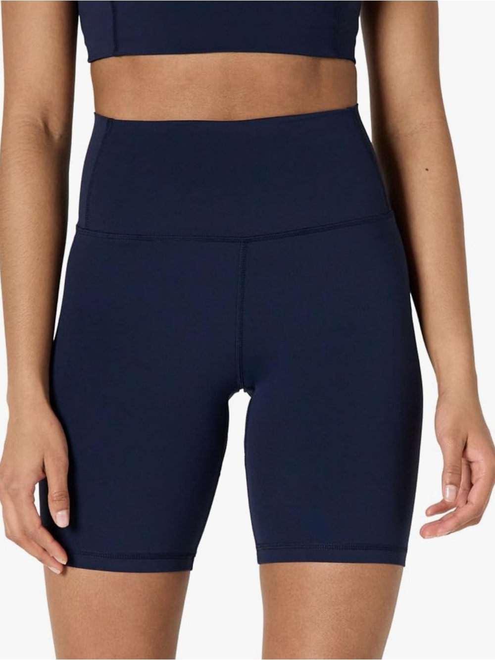 Women’s navy bicycle shorts size medium old navy